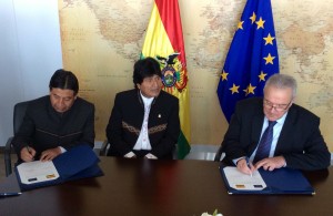 Morales is open to reform the Constitution if people asks him to run again (Agency of Bolivian Information)