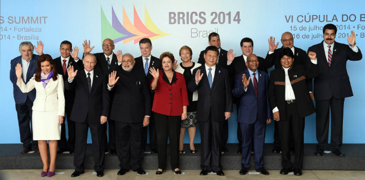 BRICS leaders in Brasilia welcome additional heads of state from throughout Latin America
