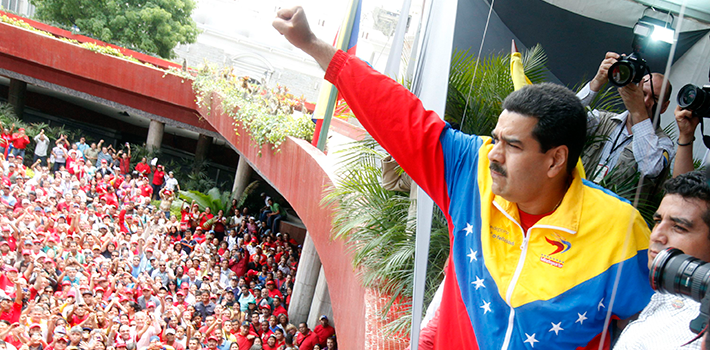 Nicolás Maduro, el sucesor del régimen del chavismo.