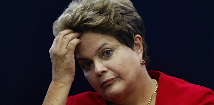 Dilma Rousseff was chairman of Petrobras, but is shielded from prosecution by Brazil's Constitution. (Visão Nacional)