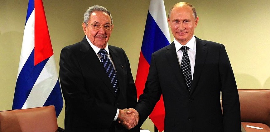Cuban Dictator Raúl Castro has shown consistent support for his counterpart Vladimir Putin of Russia. (@DJSabroso)