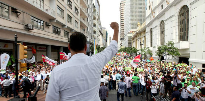 Rafael Correa aims for his government to reduce the gap between the highest and lowest-paid workers in Ecuador