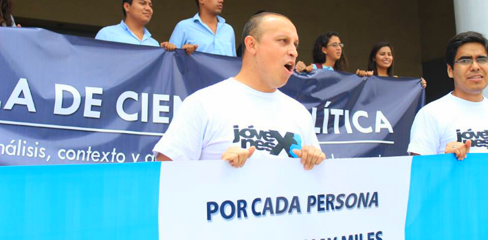Pedro Cruz cree que la falta de una carga ideológica fue fundamental para que la paz prevaleciera en Guatemala. (Jóvenes Por Guatemala)