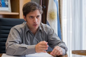 Argentina's Economy Minister Axel Kicillof has accused US Judge Thomas Griesa of forcing the country to default on its debt.
