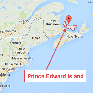 Prince Edward Island, location of the Free Province Project.