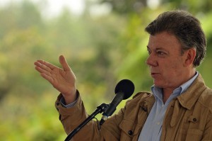 President Santos has repeatedly refused to agree to a bilateral ceasefire while peace talks are ongoing.