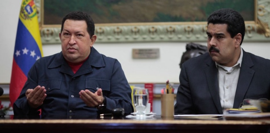Chávez siguió en campaña