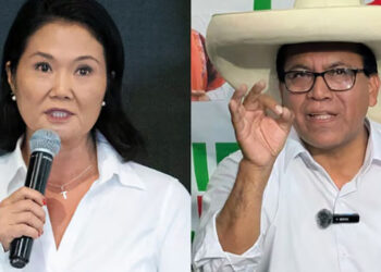 Keiko Fujimori y Roberto Sánchez se enfrentan en su único debate antes de la segunda vuelta