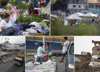 Rostros de la devastación: habitantes de La Guaira duermen a la intemperie tras los terremotos