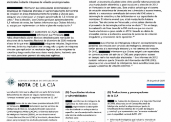 ¿Qué dicen los documentos desclasificados por Trump sobre el fraude electoral de Maduro?