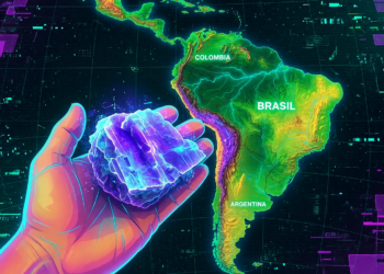 Los países que controlen las cadenas de suministro de litio moldearán la próxima era de la movilidad, el almacenamiento de energía y la competencia tecnológica. (Imagen generada con IA)