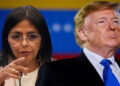 Donald Trump y Delcy Rodríguez se reunieron a puerta cerrada en Nueva York
