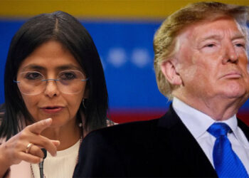 Donald Trump y Delcy Rodríguez se reunieron a puerta cerrada en Nueva York