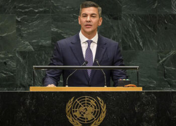 Santiago Peña pide en la ONU elecciones libres para Venezuela, Cuba, Nicaragua y Haití