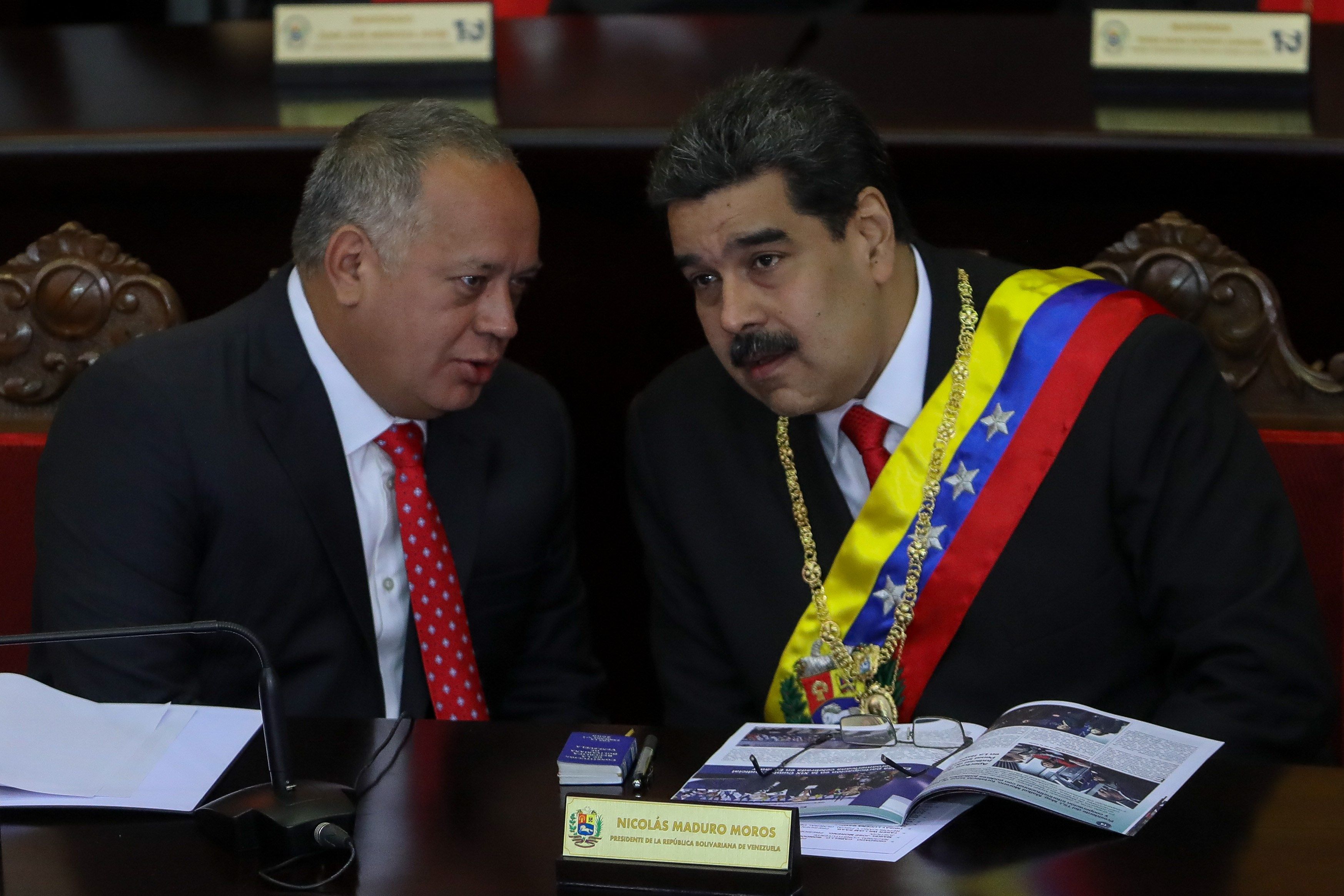 Maduro Diosdado, Objetivos criminales EEUU
