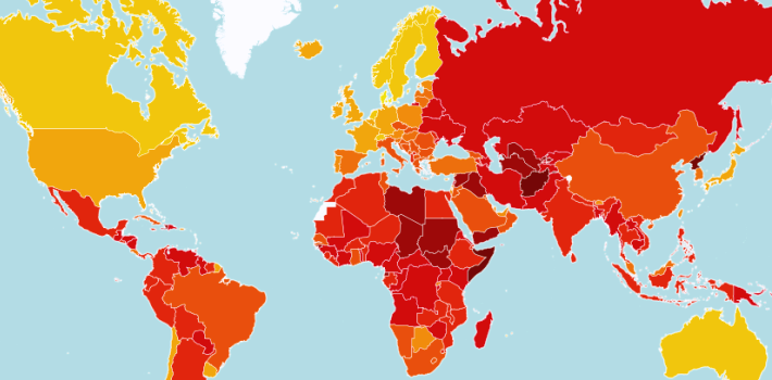 Se mantienen altos niveles de corrupción en América Latina