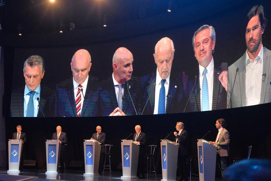Debate presidencial en Argentina, Macri Alberto Fernández