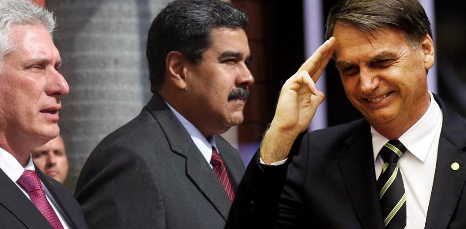 Dictaduras de Cuba y Venezuela no son bienvenidas en el nuevo Brasil