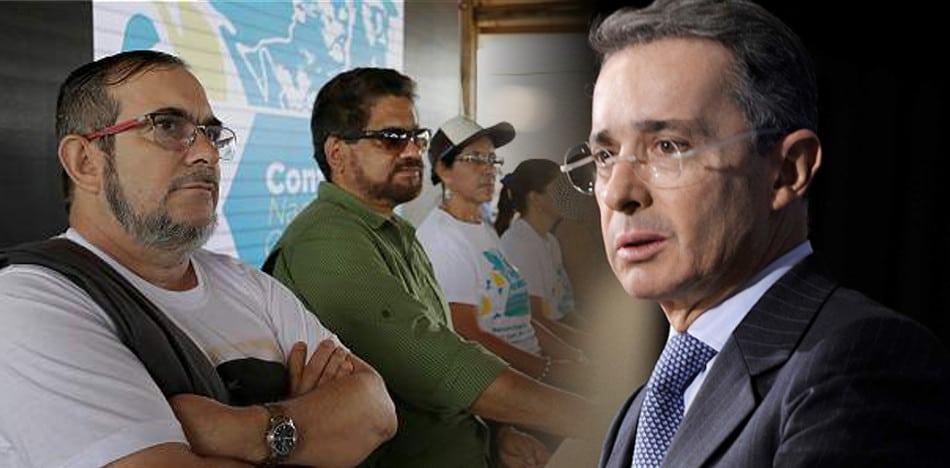 FARC pidió a Uribe que se someta a la JEP por investigación en su contra