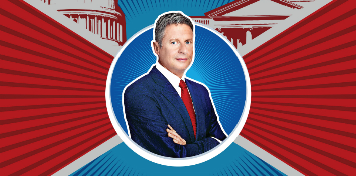 Donaciones a campaña de Gary Johnson suman casi US$3 millones solo en agosto