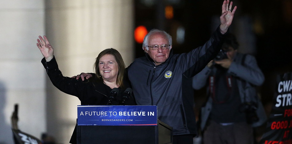 Jane Sanders' brand of socialism only ruined a small Vermont college; Bernie wants to ruin the world's largest economy (