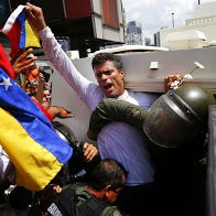 In the wake of decisions by the electoral authorities to postpone elections, the Venezuelan opposition has taken to the streets today (