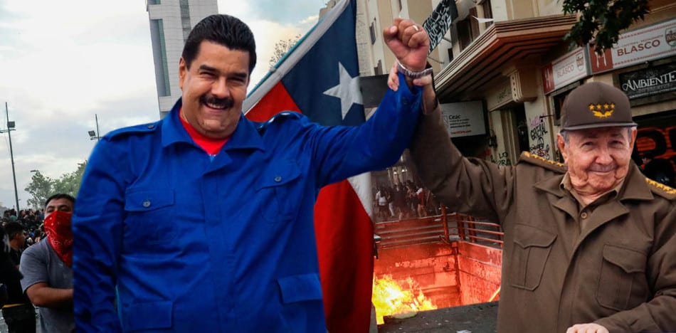 Cuba y Venezuela, Chile