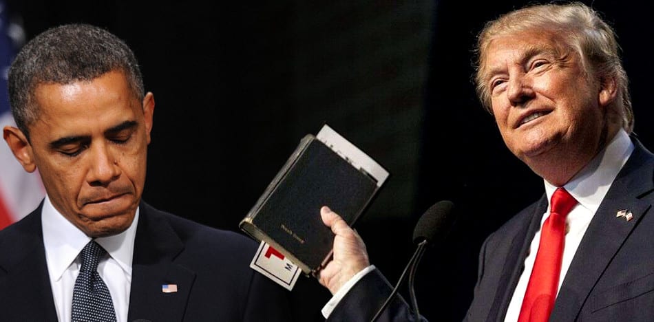 Libertad religiosa, Trump, Obama