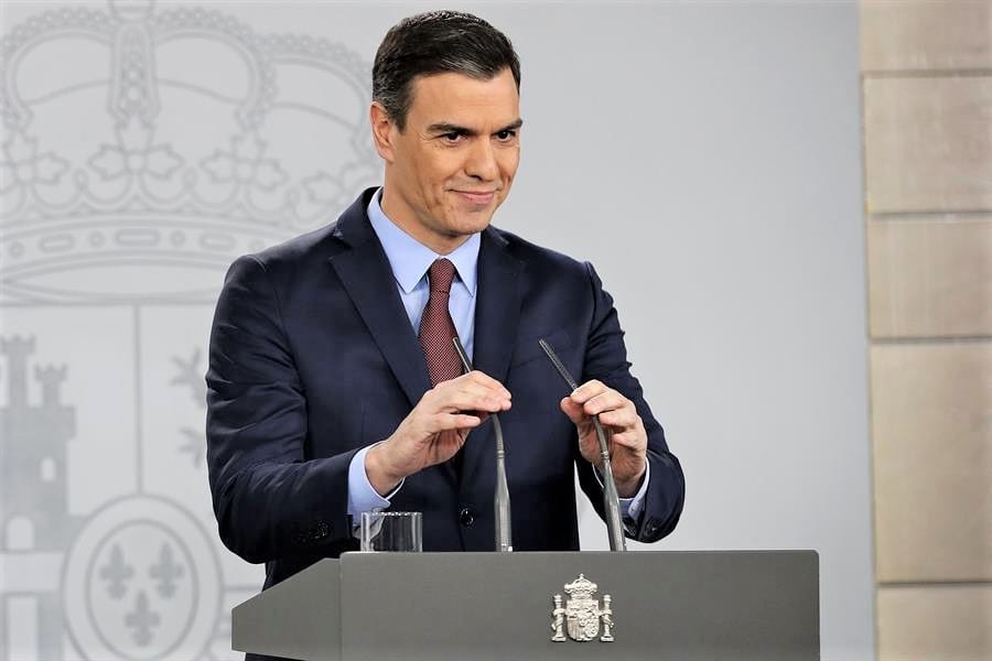 Pedro Sánchez, Coronavirus España