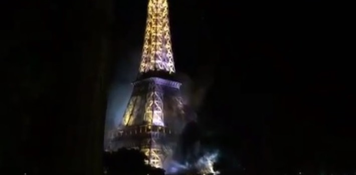 Autoridades francesas desmienten incendio en la Torre Eiffel