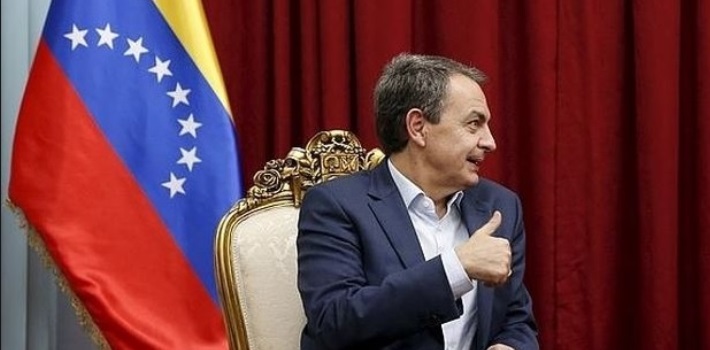Zapatero llegó a Venezuela en búsqueda de un diálogo perdido
