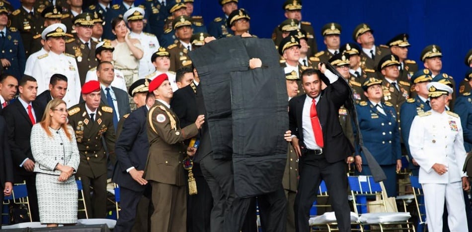Comunidad internacional no avala supuesto atentado contra Maduro