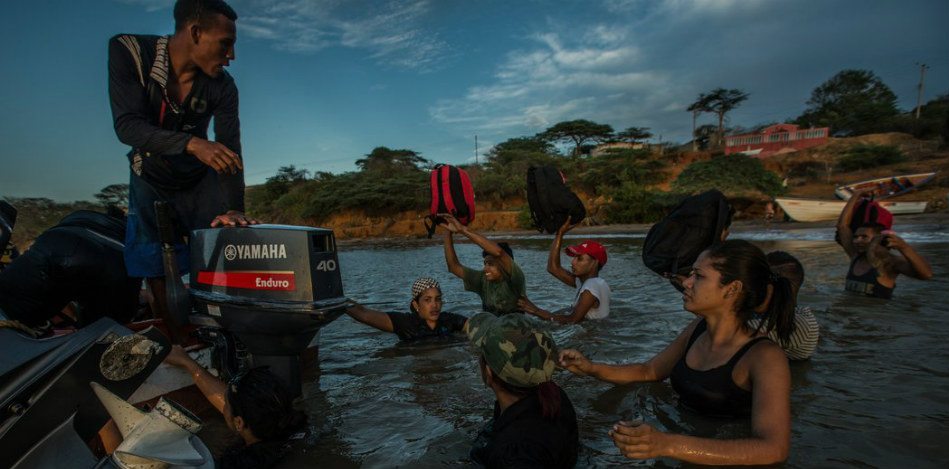 Balseros venezolanos, un «logro» del chavismo que no para de crecer