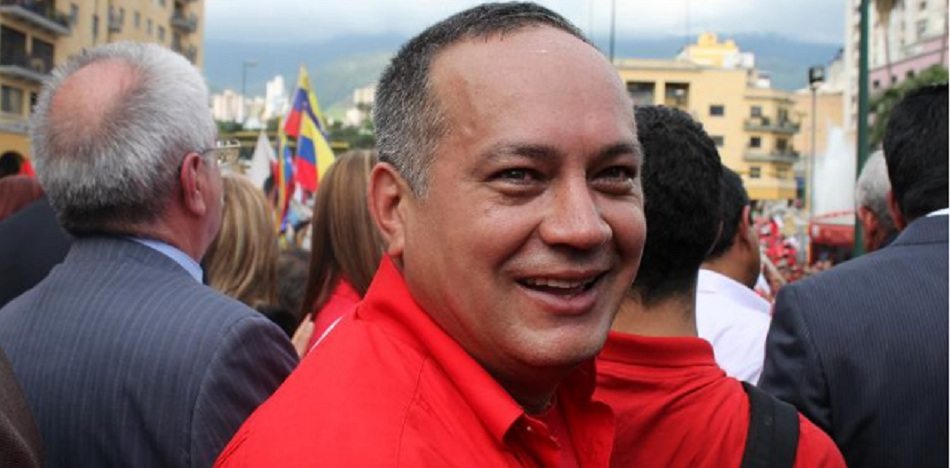 Chavista Diosdado Cabello acusa