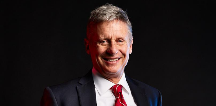 Libertario Gary Johnson recibe más apoyo de diarios que Donald Trump