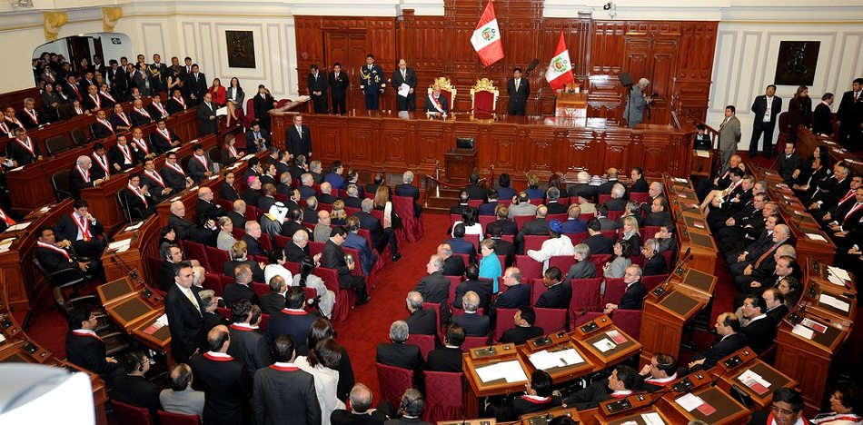 Congresistas peruanos mundial