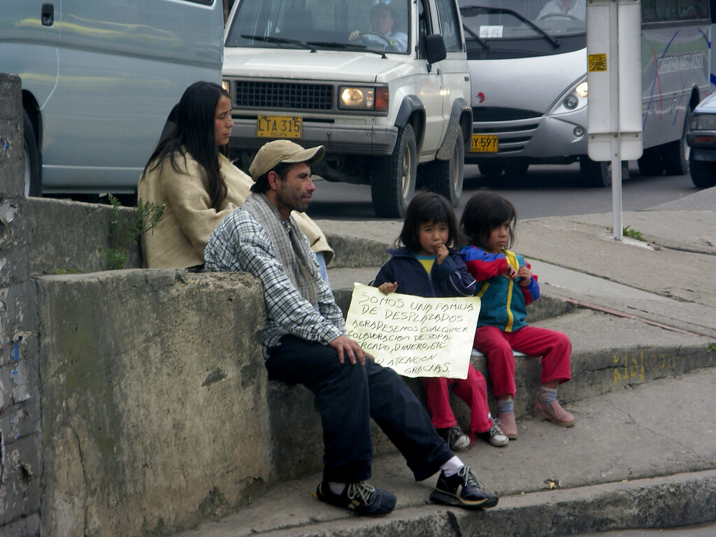 Desplazados, Colombia