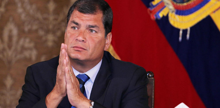 Encuesta revela que sólo 29% de los ecuatorianos cree en Rafael Correa