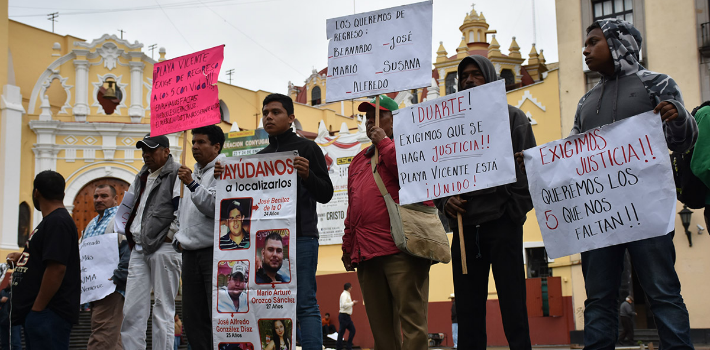 México: Familiares piden investigar desapariciones forzosas en Veracruz